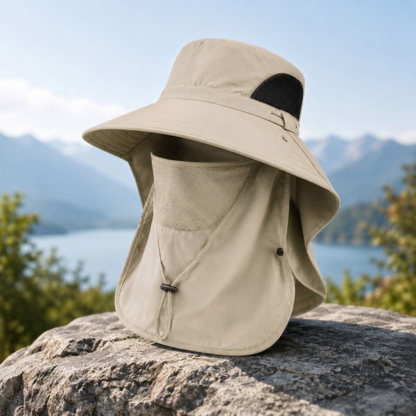 Туристическа Шапка За Пълна Защита От Слънцето - SUNTRAYA®, turisticheska shapka za palna zaschita ot slanceto suntraya