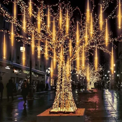 LED Светлини Метеоритен Дъжд 8 броя LIGHTFALL®