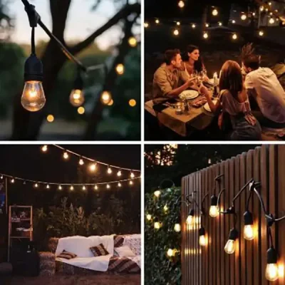 Външна осветителна верига 7.5 метра YARDBULBS® - 25 крушки