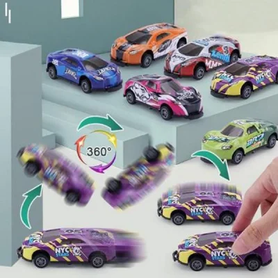 Иновативна Играчка RACEHOP® - Скачащи Колички за Невероятни Каскади! (4 БР.)