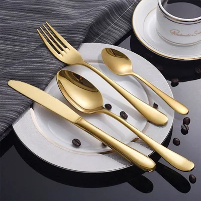 Комплект Луксозни Прибори За Хранене (24бр.) - LUXCUTLERY®