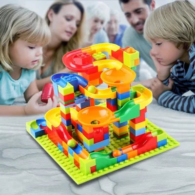 Комплект Строителни Блокчета (168 Части) - SLIDETOPIA®