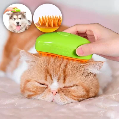 3в1 Електрическа Четка с Пара За Домашни Любимци PETSTEAM®