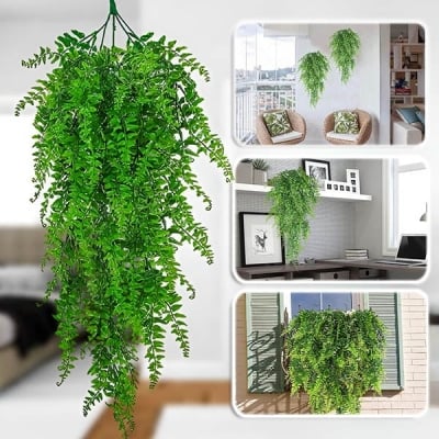Изкуствен Висящ Папрат (80 см) - FERNY®