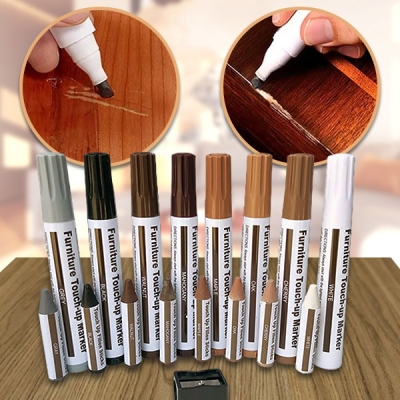 Комплект За Ремонт На Дървени Повърхности (8 Цвята) - WOODPENS®