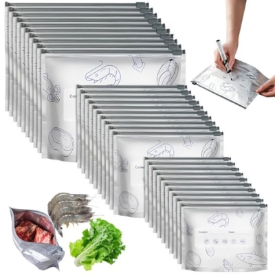 Многократни Фолиеви Торбички За Съхранение На Храна (30бр.) – REUSEFO®
