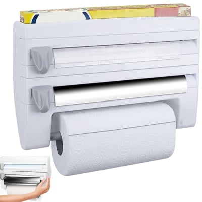 Мултифункционален Стенен Кухненски Органайзер 4в1 - FOILSTATION®