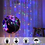 3D LED Светлинна Завеса CURLIGHT - Звезден Блясък в Дома Ви, 3d led svetlinna zavesa curlight zvezden blyasak v doma vi