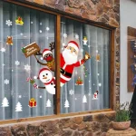 90 бр. Декоративни Коледни Стикери за Вълшебна Атмосфера XMASCLINGS, 90 br dekorativni koledni stikeri za valshebna atmosfera xmasclings