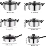 Комплект Съдове 6 Части От Неръждаема Стомана - Moritz Keller®, komplekt sadove 6 chasti ot nerajdaema stomana moritz keller