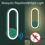 2в1 Нощна Лампа с Ултразвук Против Вредители - ANTIMOSI®, 2v1 noschna lampa s ultrazvuk protiv vrediteli antimosi