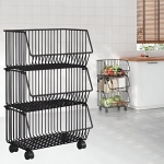 Количка с 3 Кошници - CARTSTACK®, kolichka s 3 koshnici cartstack