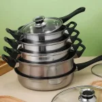 Комплект Съдове 6 Части От Неръждаема Стомана - Moritz Keller®, komplekt sadove 6 chasti ot nerajdaema stomana moritz keller