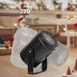 LED Прожектор Със Снежинки - WINTERGLOW®, led projektor sas snejinki winterglow