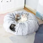 Многофункционален Пухкав Тунел За Котки - PURRCAVE®, mnogofunkcionalen puhkav tunel za kotki purrcave
