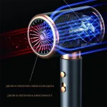 Професионален Йонизиращ Сешоар с 5 Магнитни Приставки - VELOSILK®, profesionalen ionizirasch seshoar s 5 magnitni pristavki velosilk