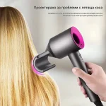 Професионален Йонизиращ Сешоар с 5 Магнитни Приставки - VELOSILK®, profesionalen ionizirasch seshoar s 5 magnitni pristavki velosilk