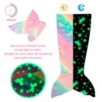 Светещо Детско Одеяло с Опашка – MERMAIDREAM®, svetescho detsko odeyalo s opashka mermaidream