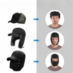 Топла Зимна Шапка с Маска За Уста - BOMBERKO®, topla zimna shapka s maska za usta bomberko